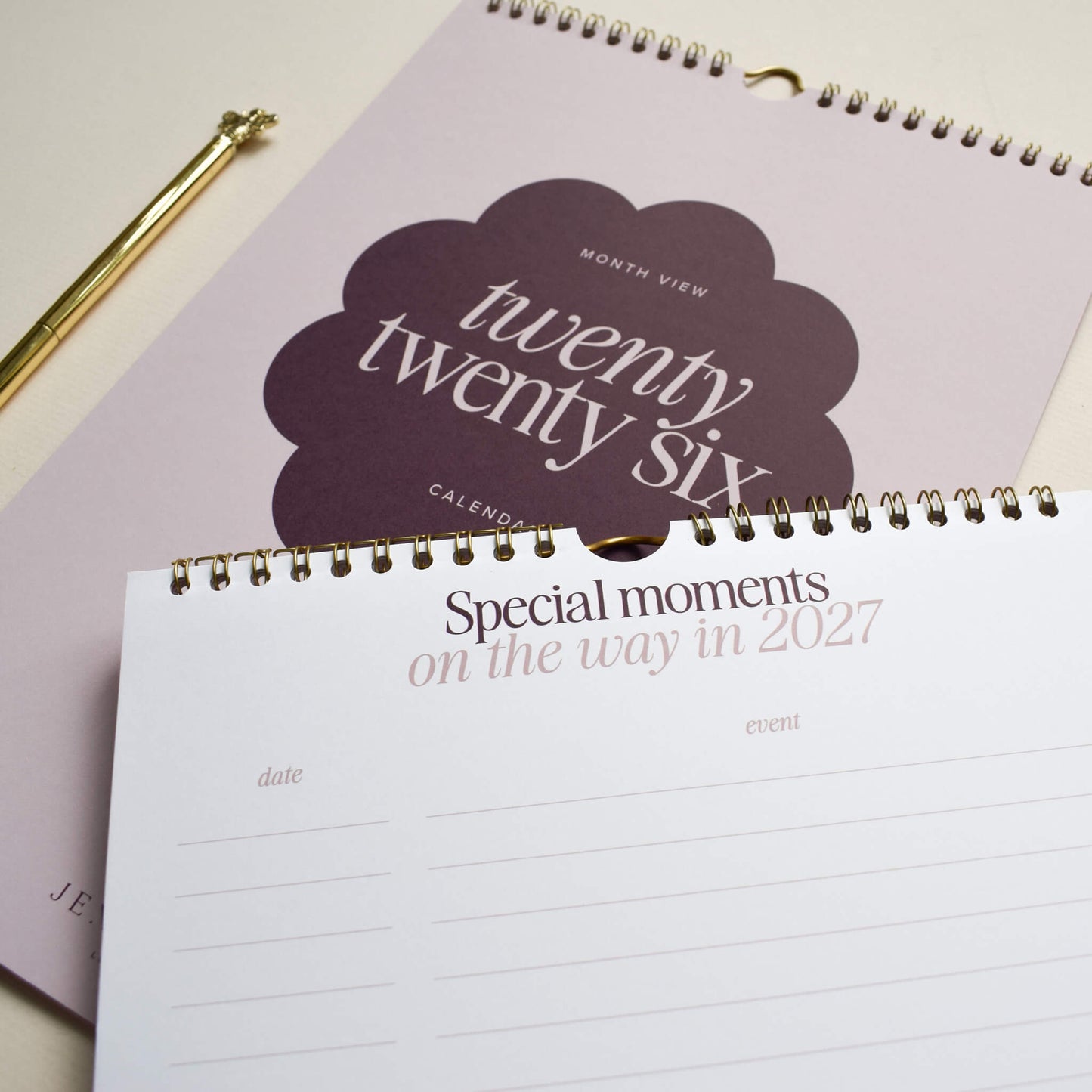 2026 A4 Monthly Calendar