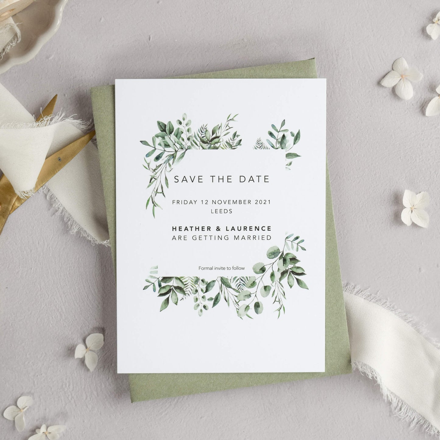 The Verdant Save The Date