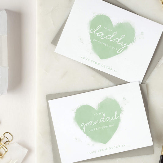 Father's Day Heart Card