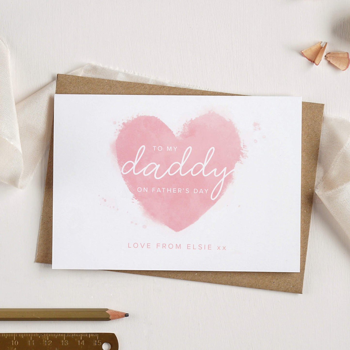 Father's Day Heart Card
