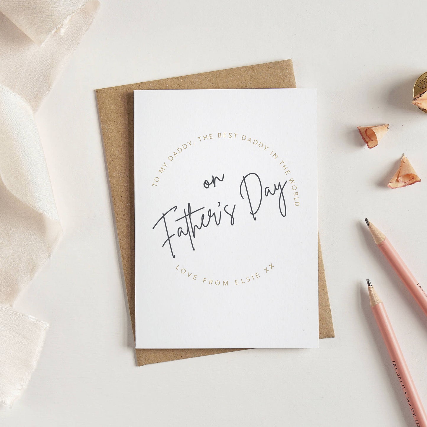 Personalised Card For Father's Day