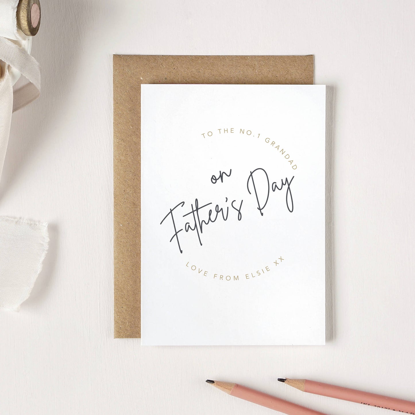 Personalised Card For Father's Day