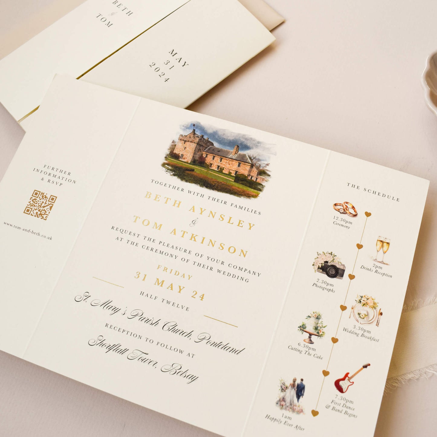 The Apricity Invitation Sample