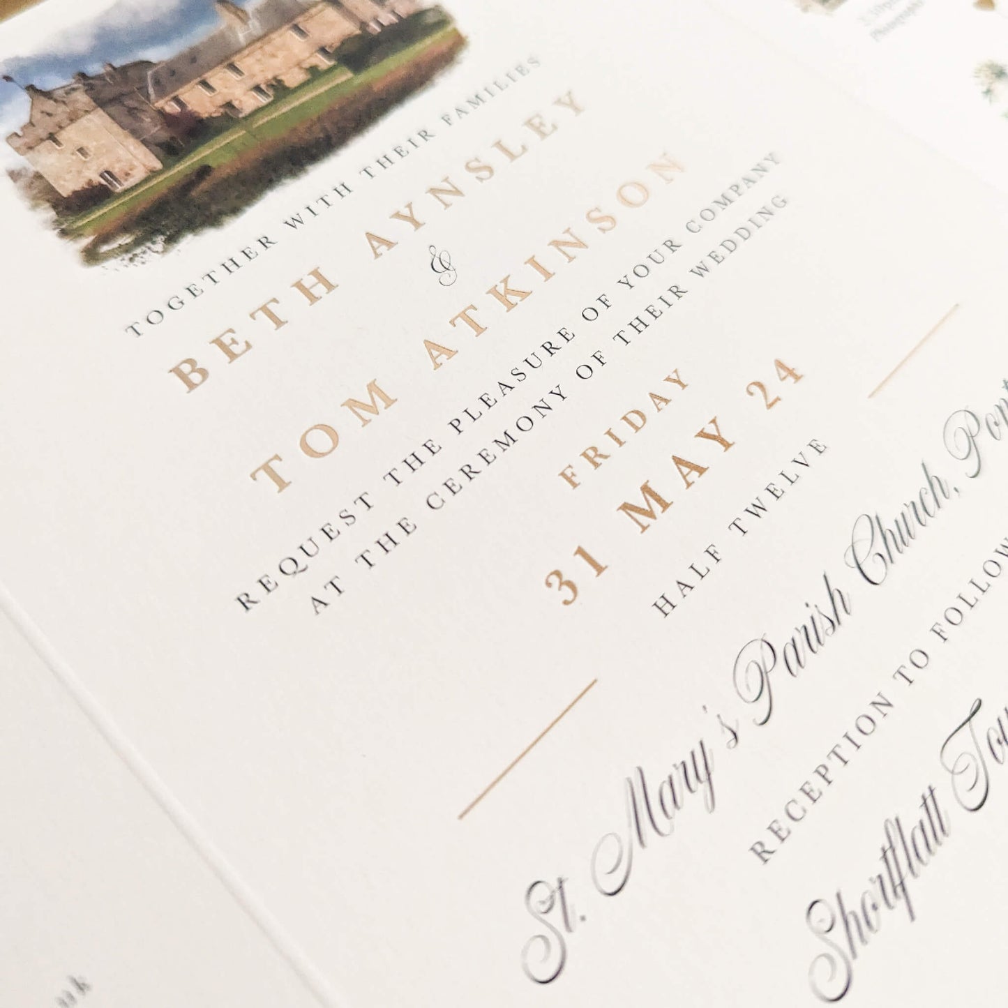 The Apricity Invitation Sample