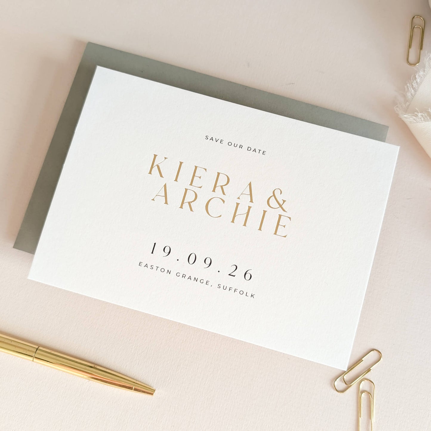The Aliferous Save The Date Sample