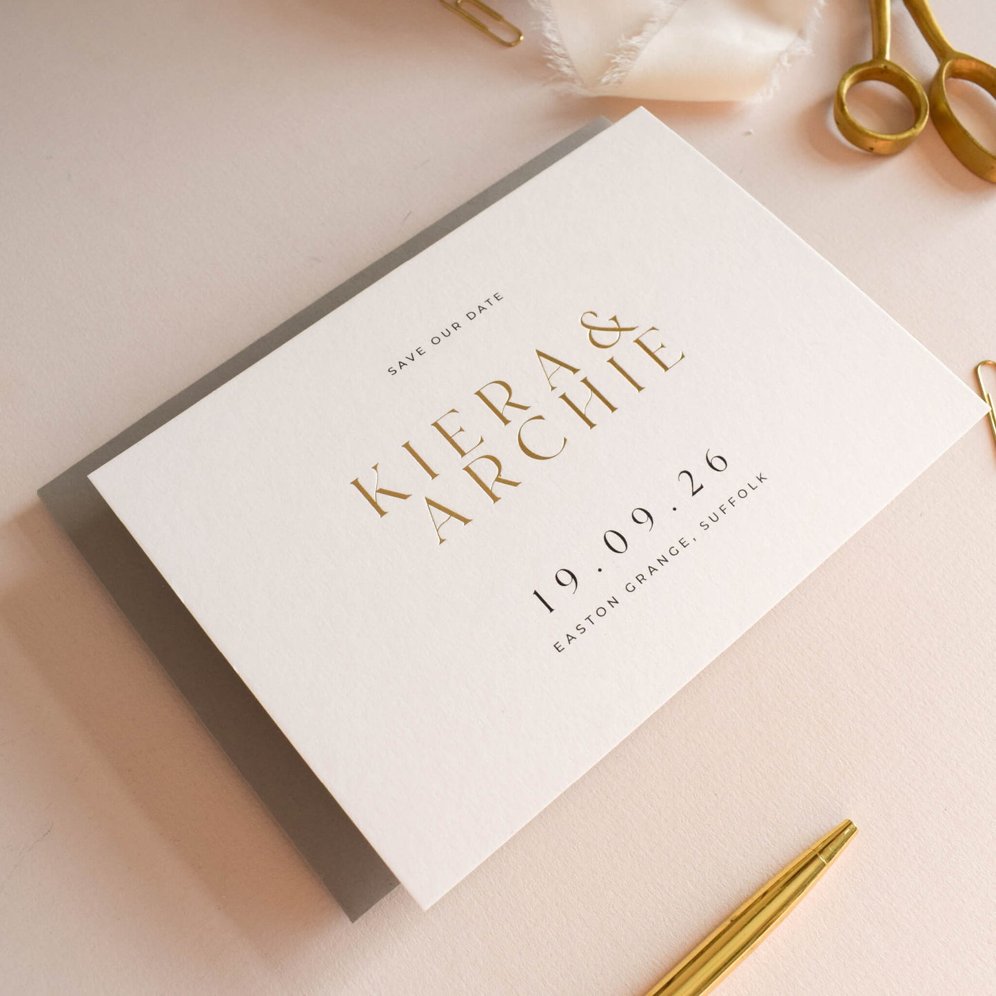 The Aliferous Save The Date Sample