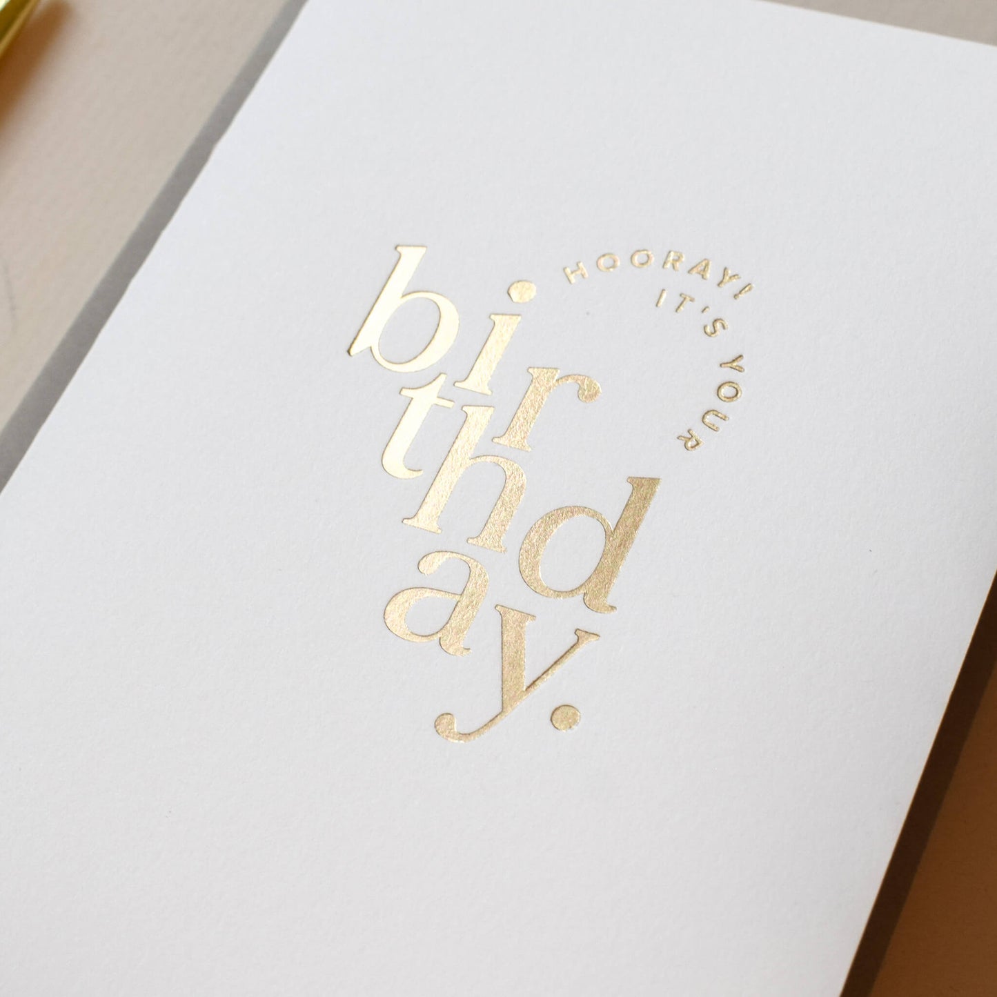 Hooray! It's Your Birthday Card