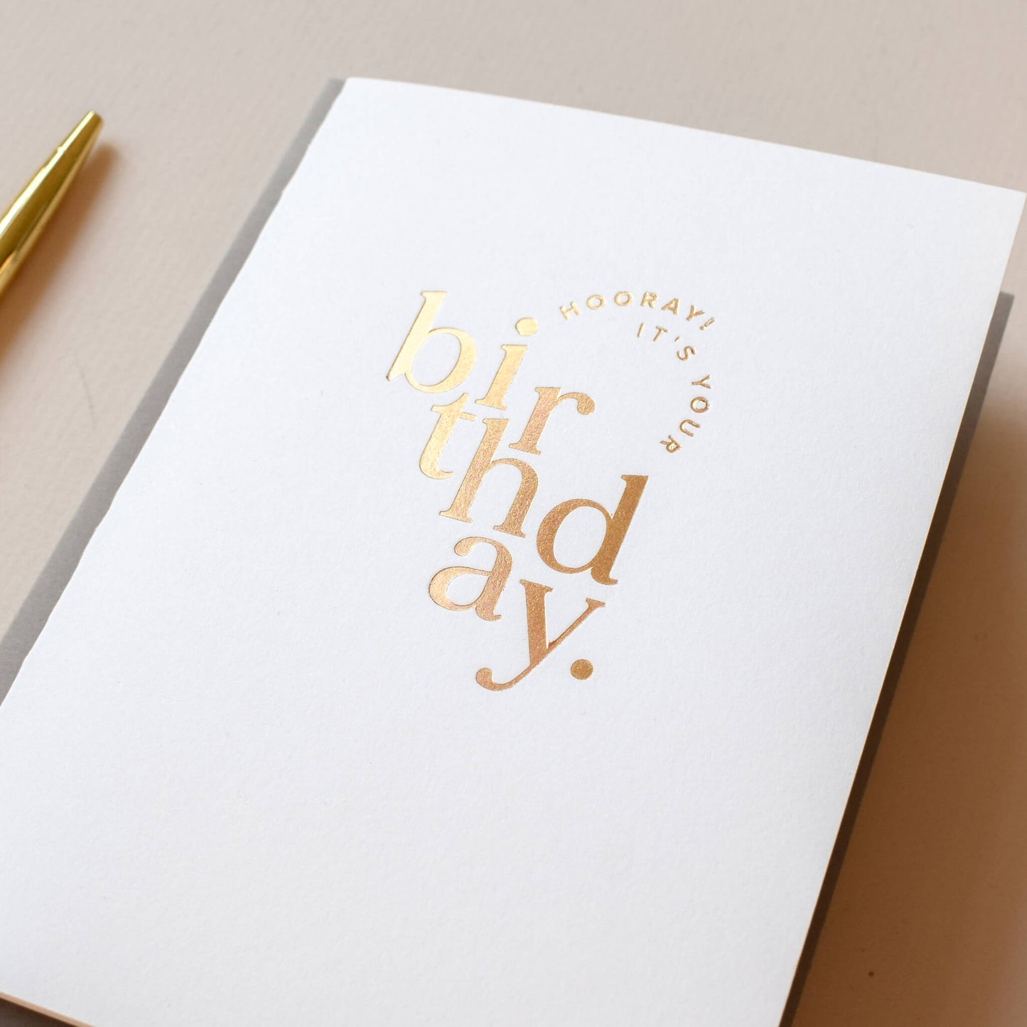 Hooray! It's Your Birthday Card