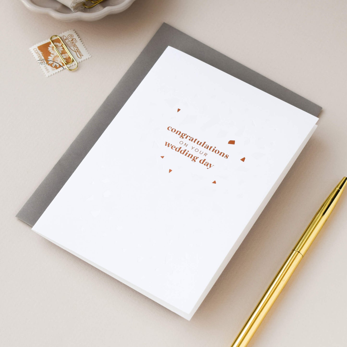 Congratulations On Your Wedding Day Card