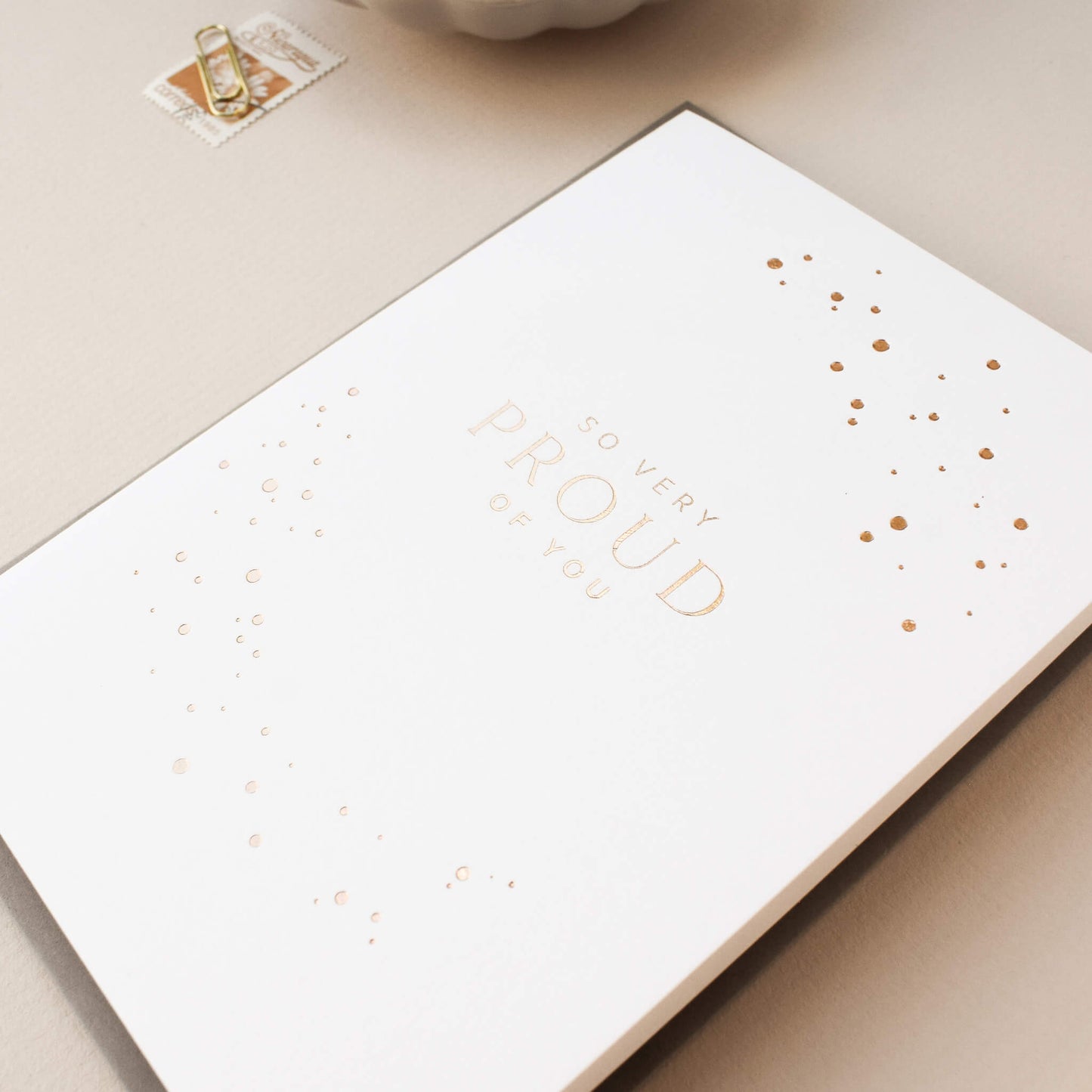 So Very Proud Of You Hot Foil Card