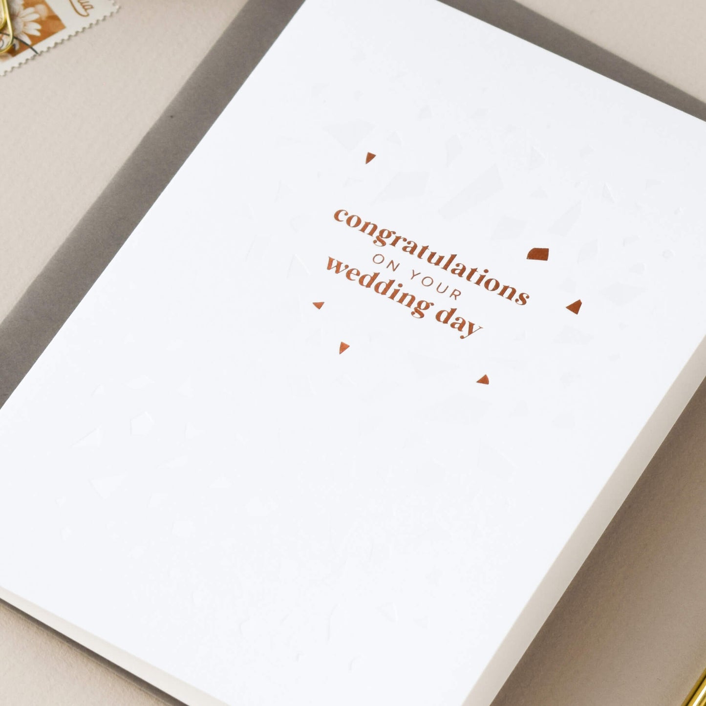 Congratulations On Your Wedding Day Card