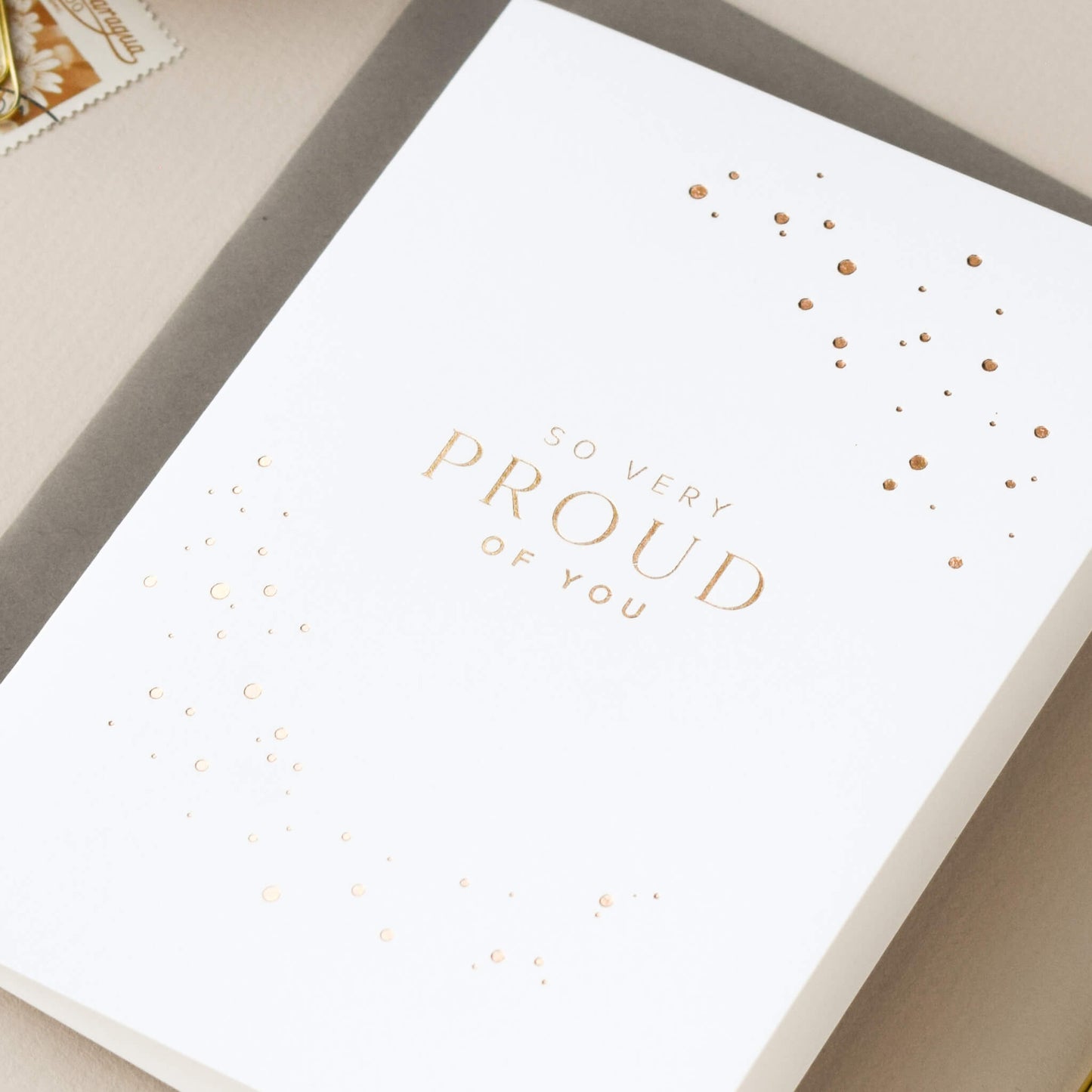 So Very Proud Of You Hot Foil Card