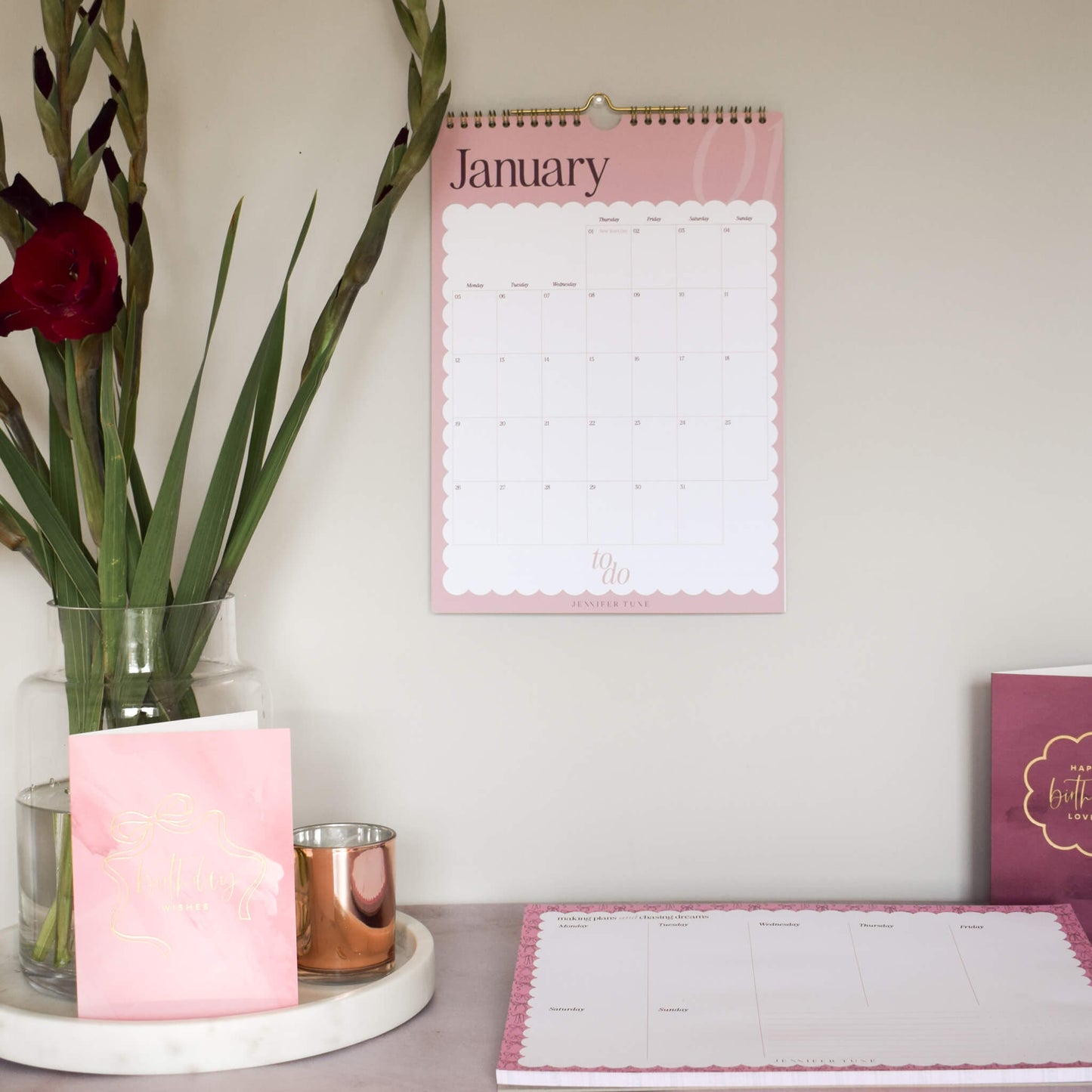A4 Weekly Planner Pad