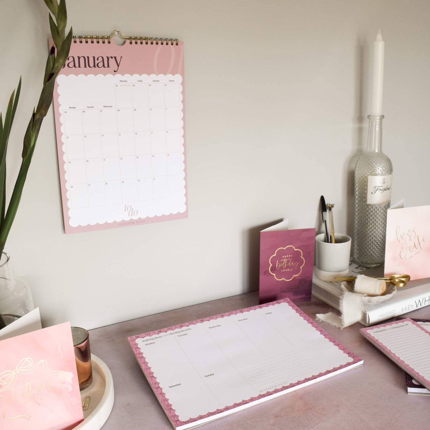 A4 Weekly Planner Pad