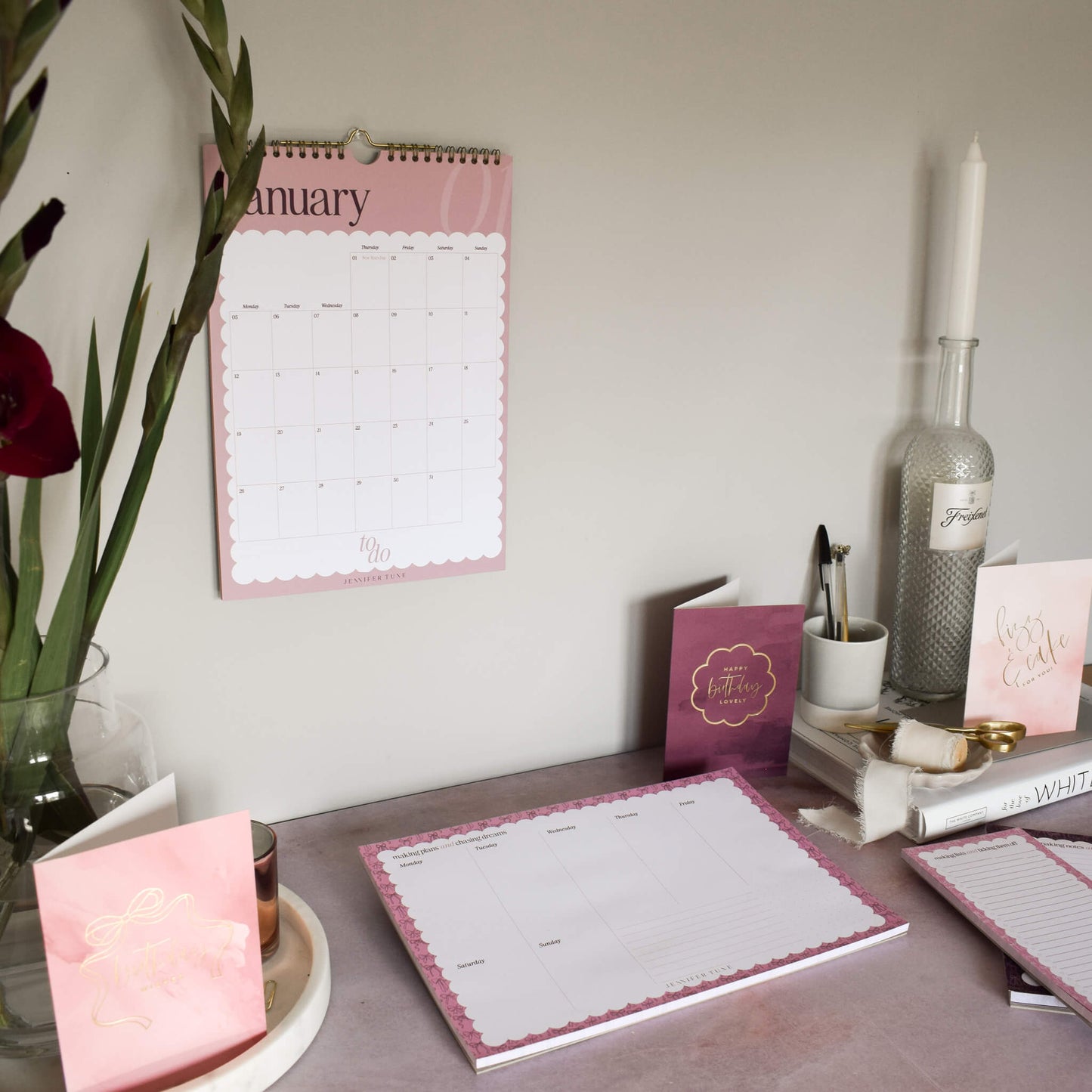 A4 Weekly Planner Pad