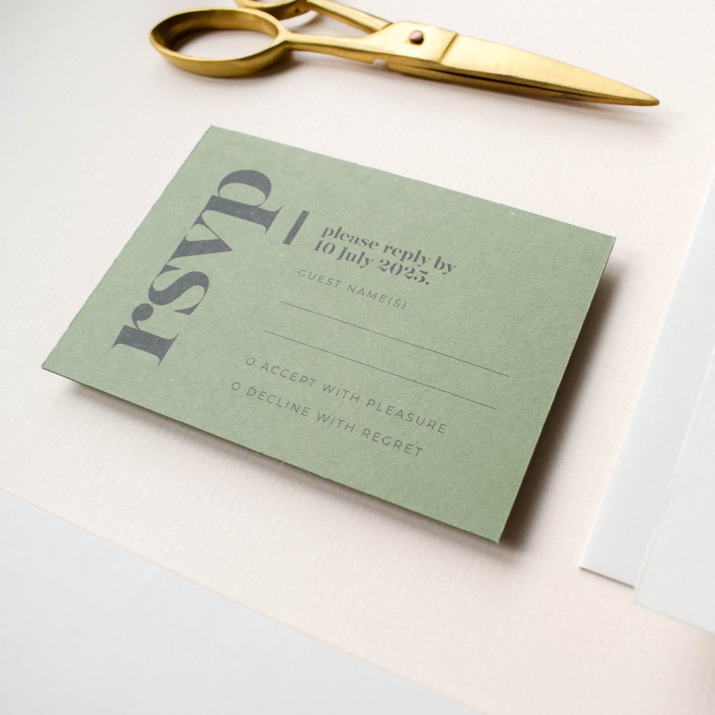 The Equinox RSVP Card