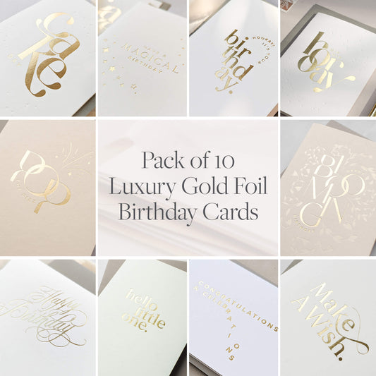 Classic Birthday Card Pack