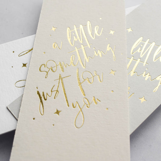 Gold Foil Gift Tags