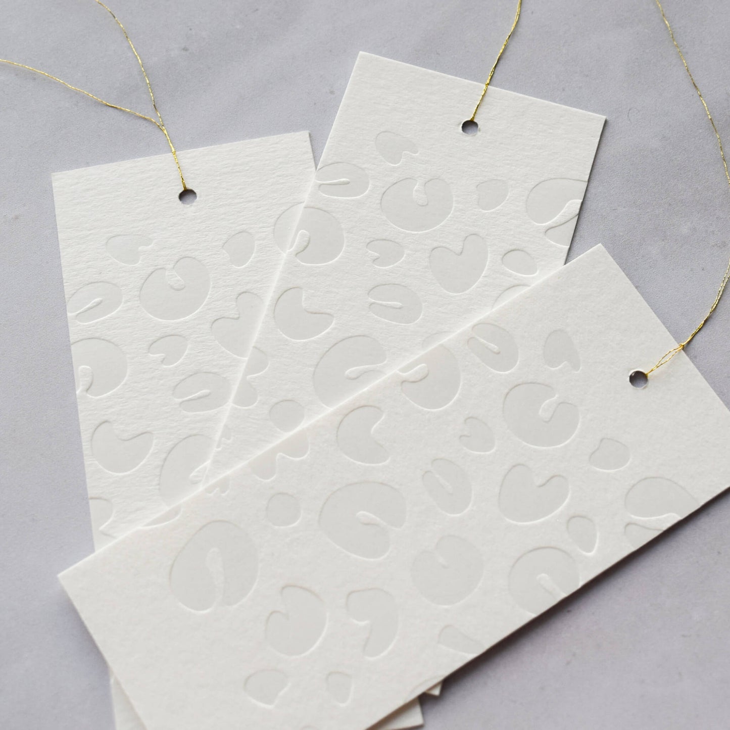 Luxury Leopard Print Gift Tags