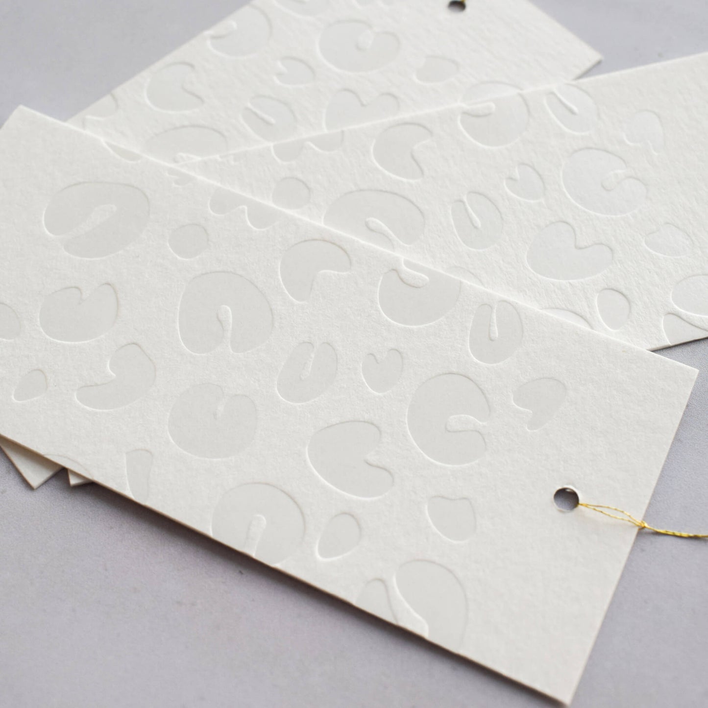 Luxury Leopard Print Gift Tags