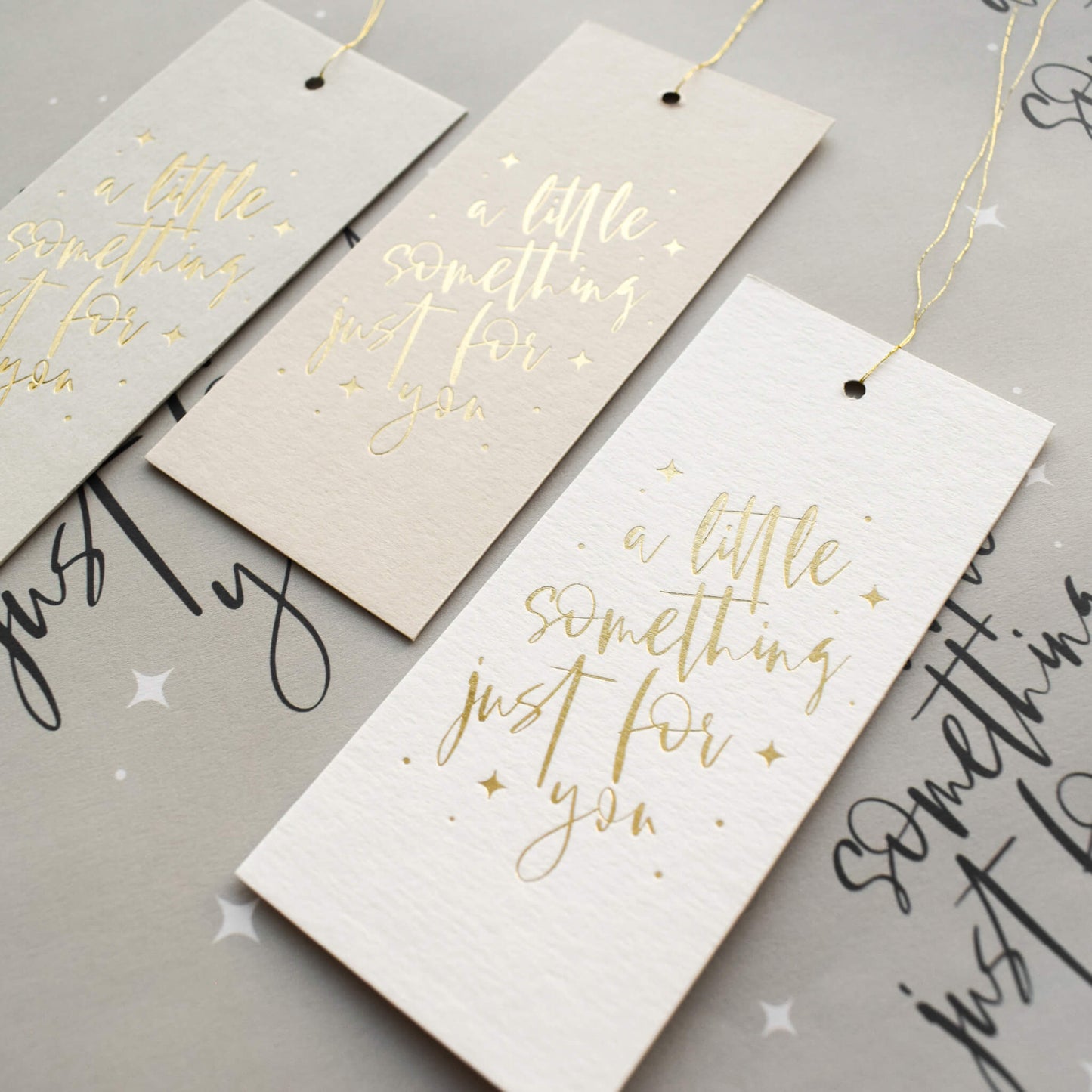 Gold Foil Gift Tags