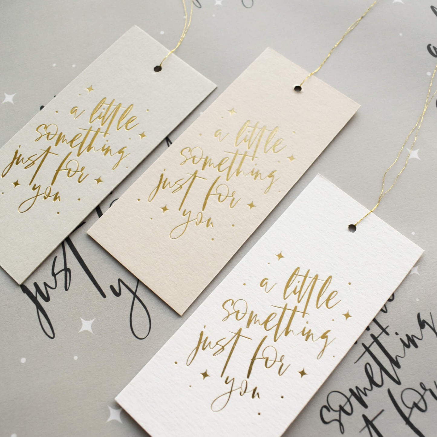 Gold Foil Gift Tags