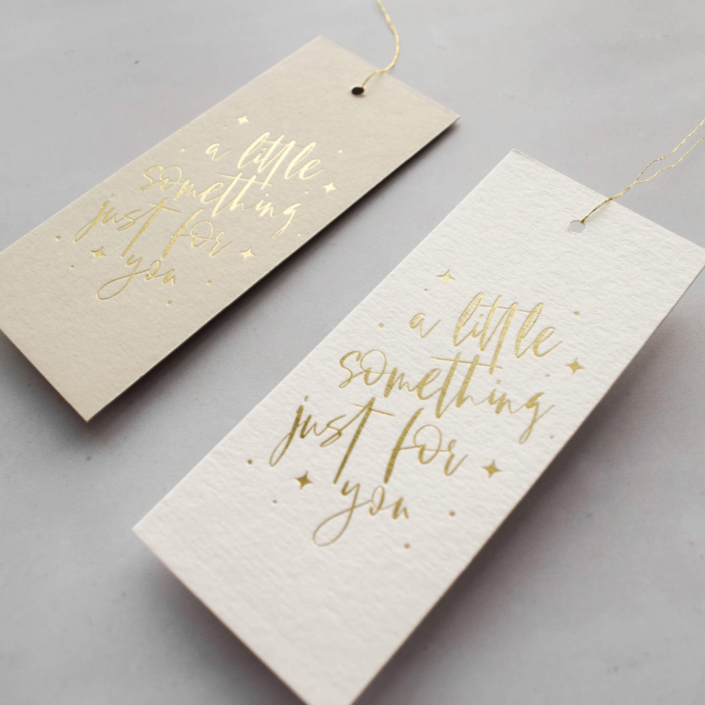 Gold Foil Gift Tags