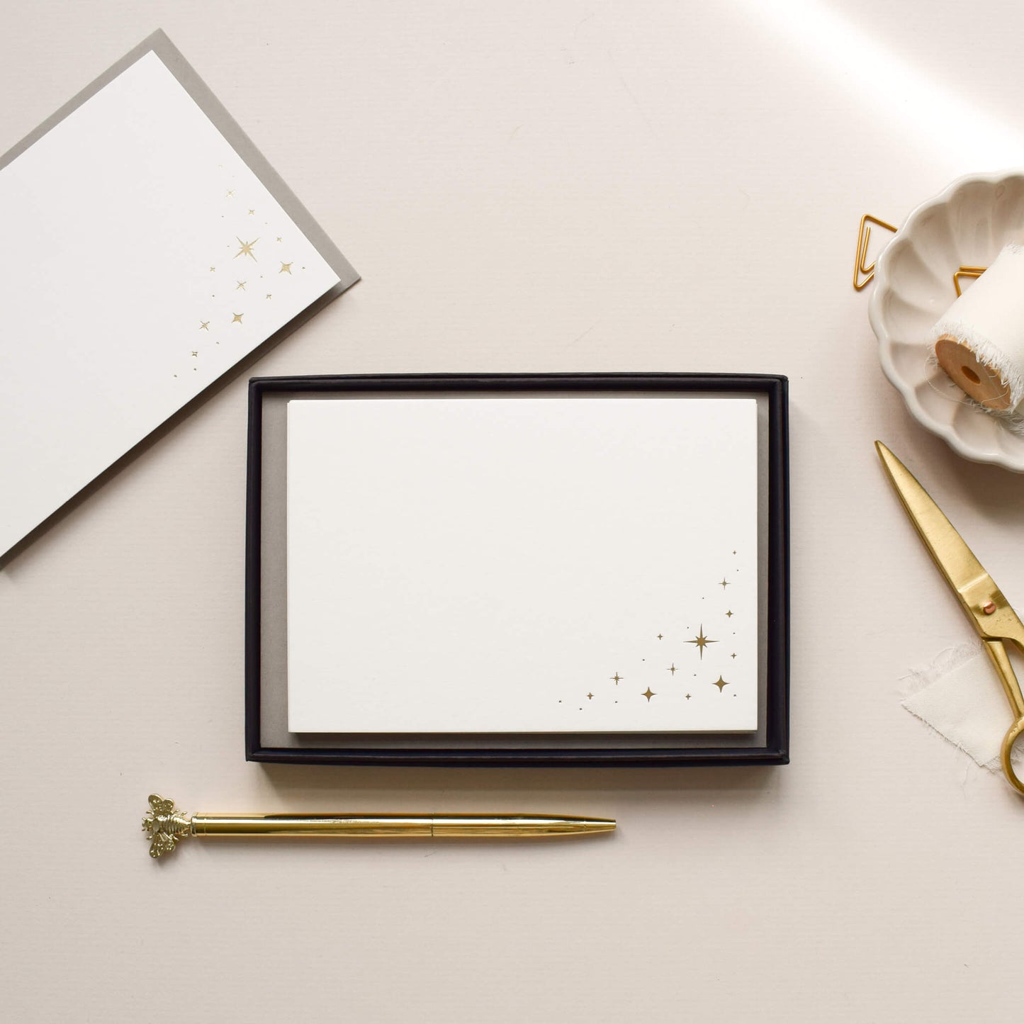 Gold Star Notecards