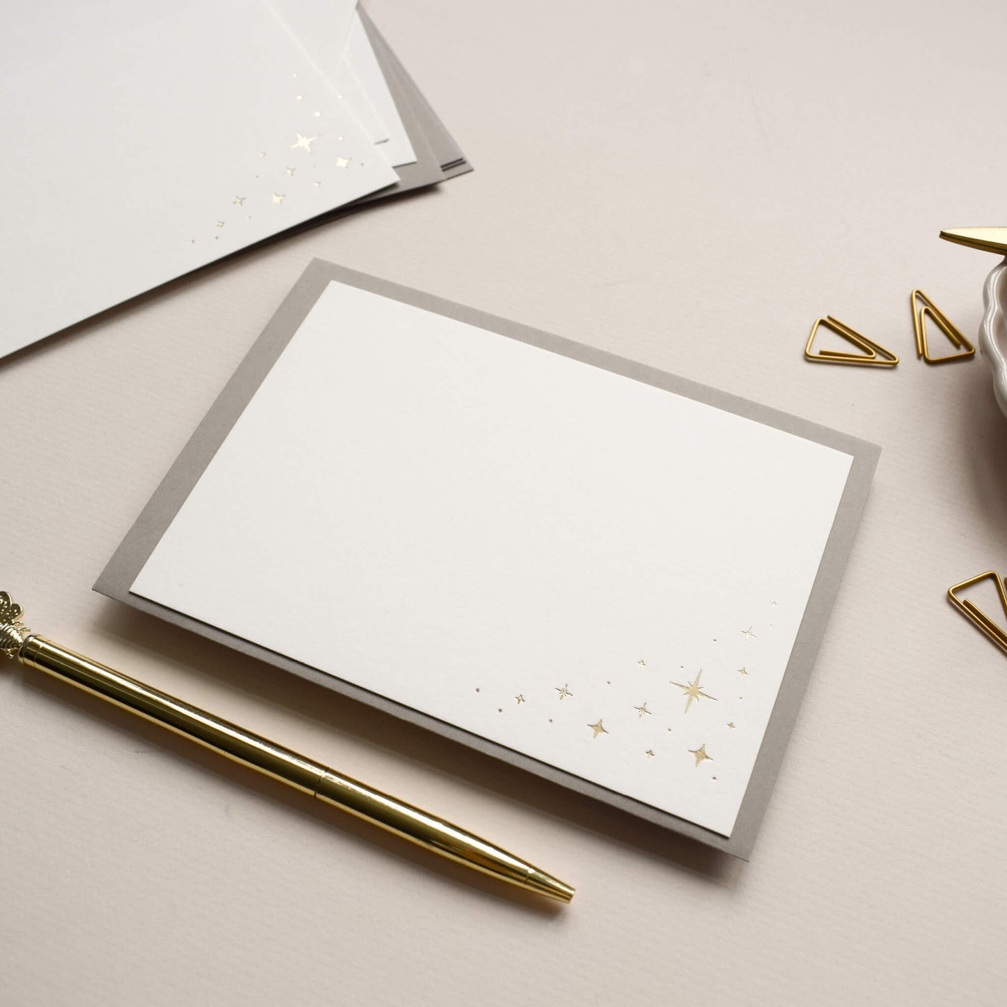 Gold Star Notecards
