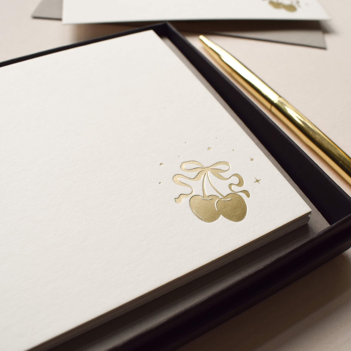 Cherry Notecards