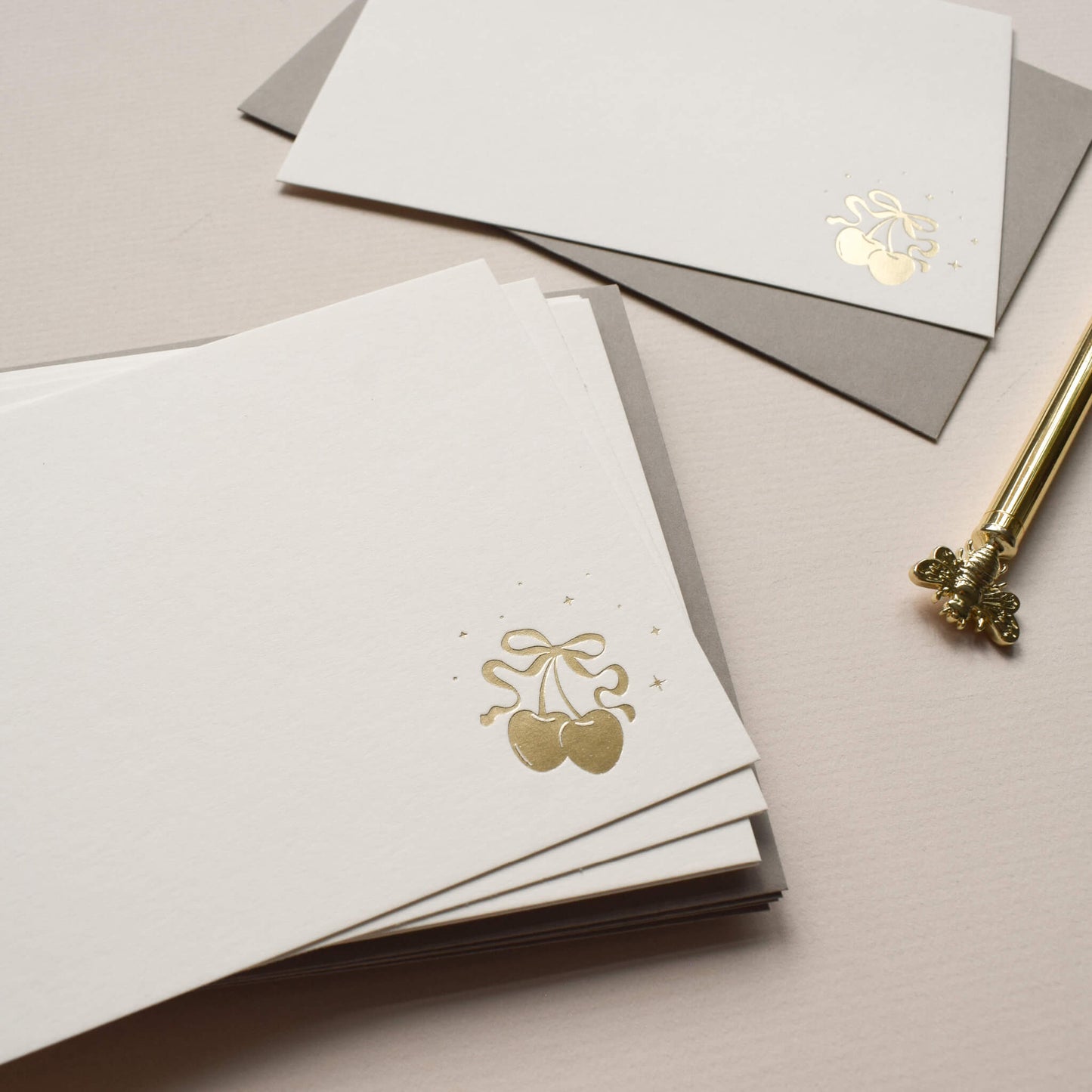 Cherry Notecards