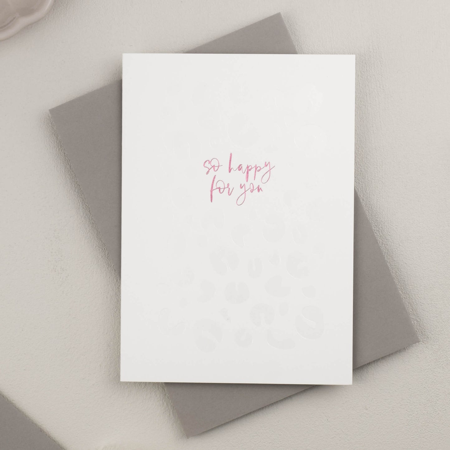 So Happy For You Card