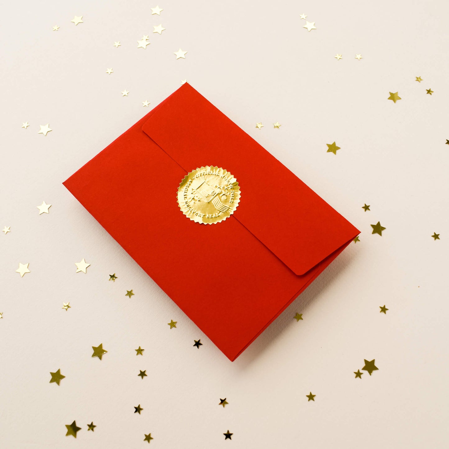 Six North Pole Special Delivery Seals