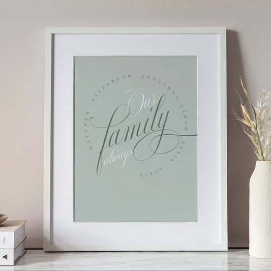 Our Family Print