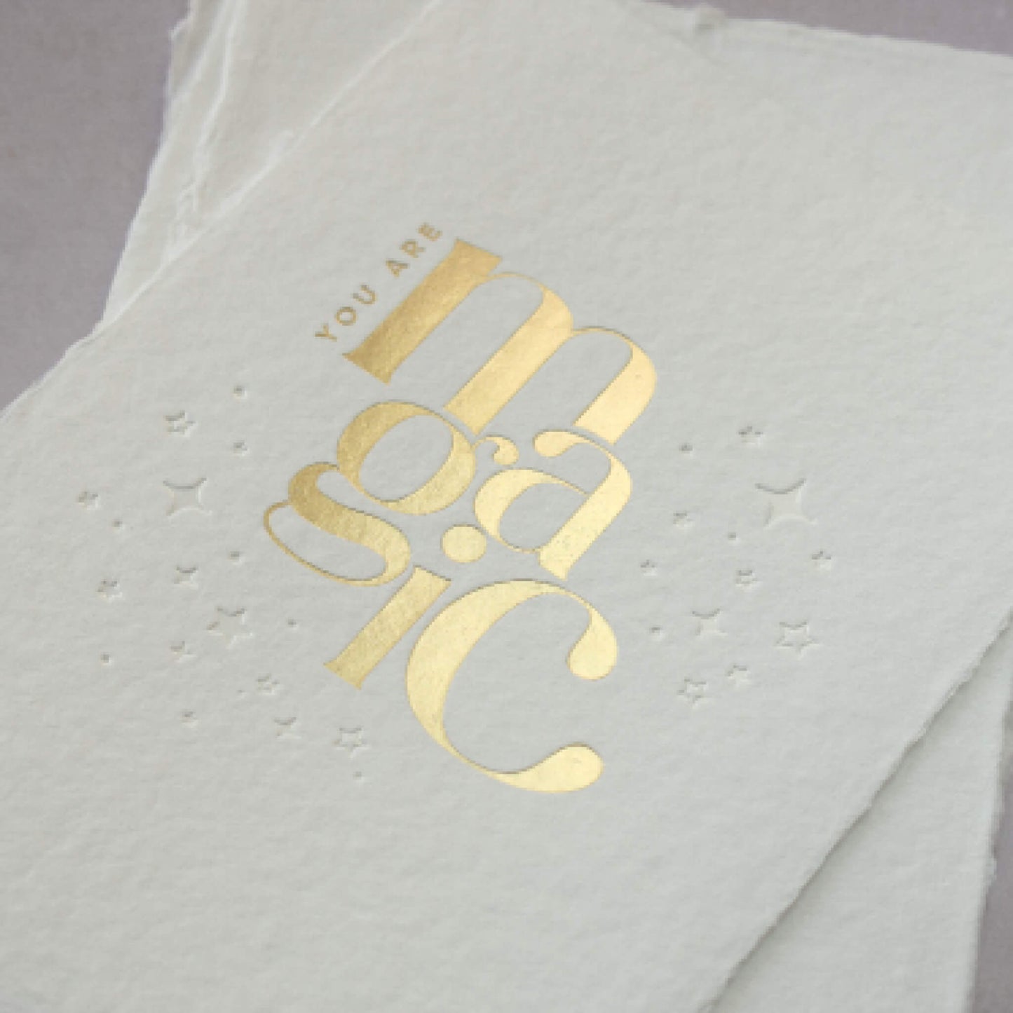 You Are Magic Gold Foil Print