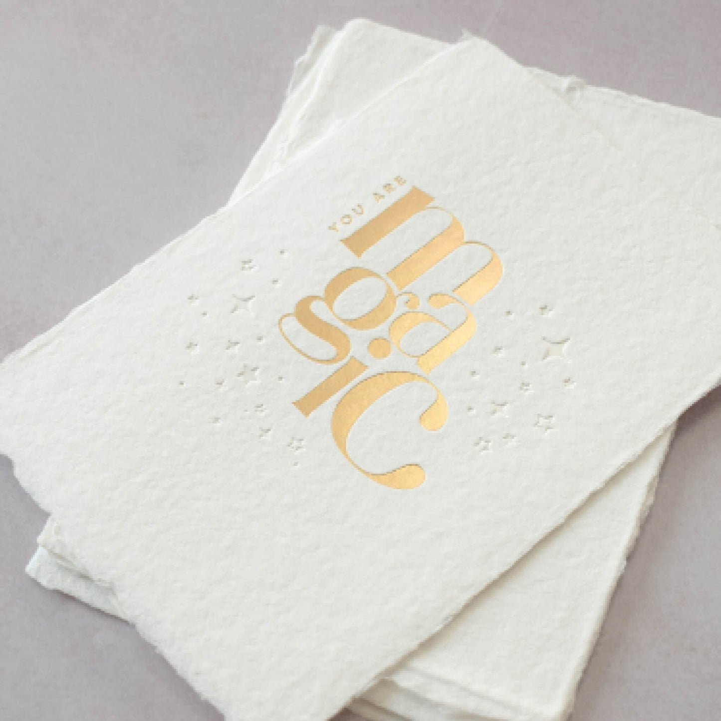You Are Magic Gold Foil Print