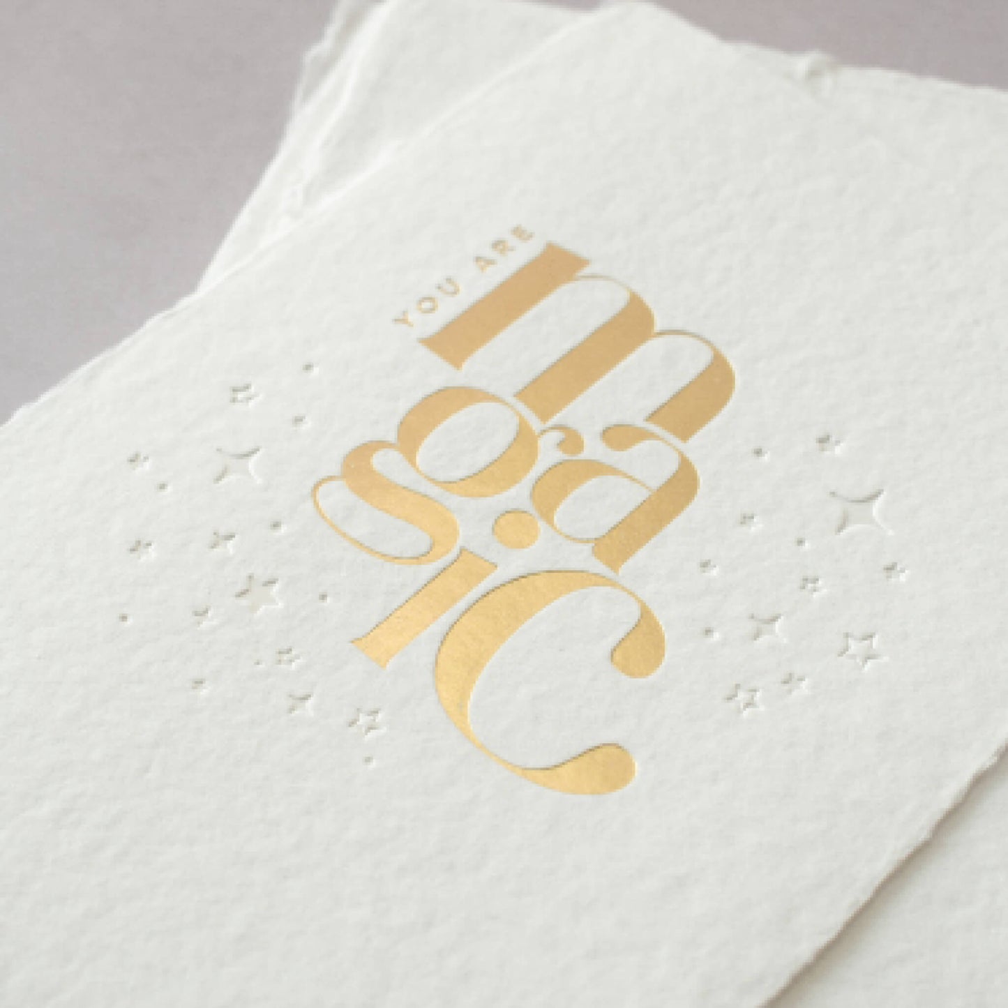 You Are Magic Gold Foil Print