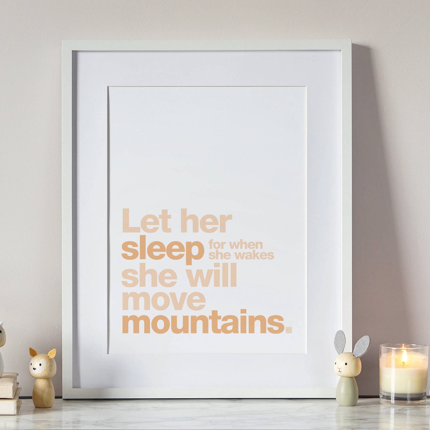 Let Her Sleep Print
