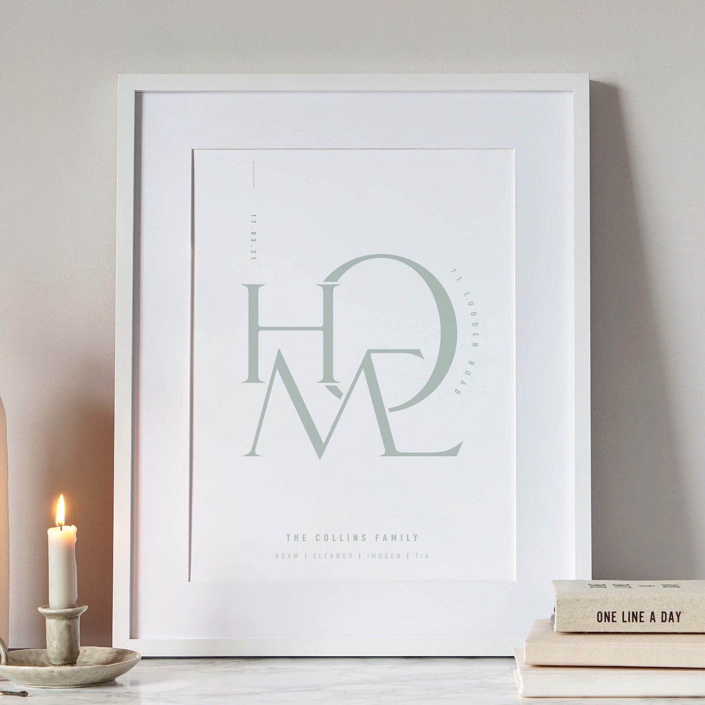 Personalised New Home Print