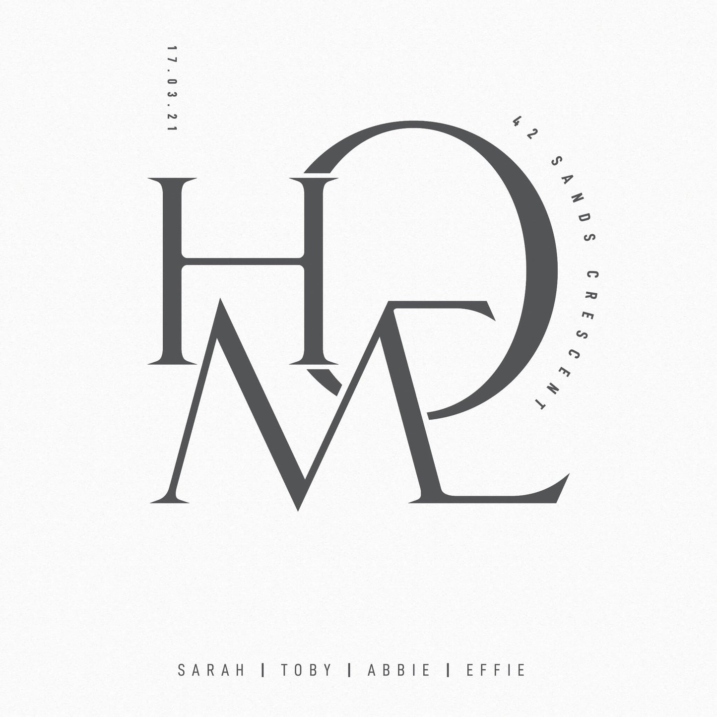 Personalised New Home Print