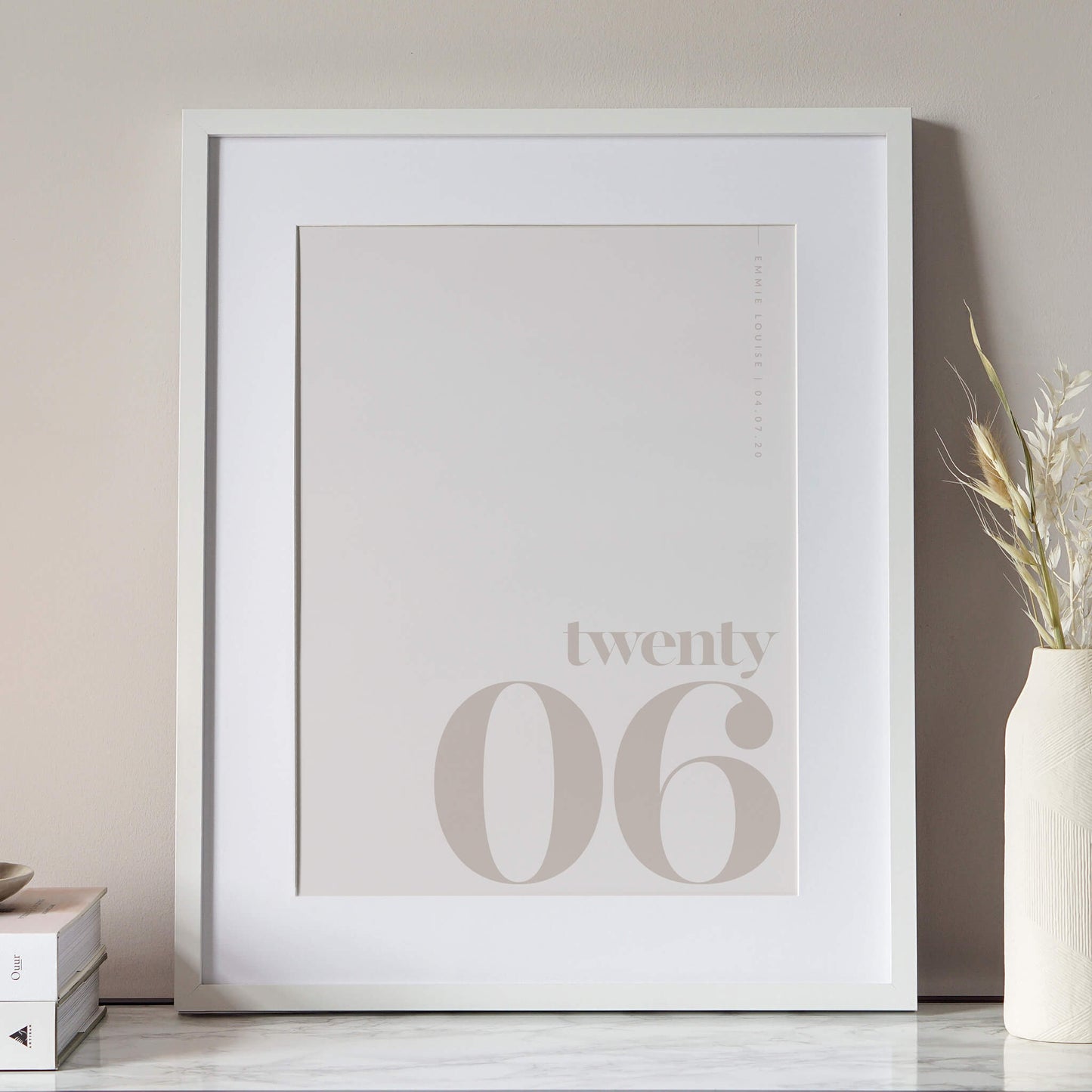 Personalised Year Print