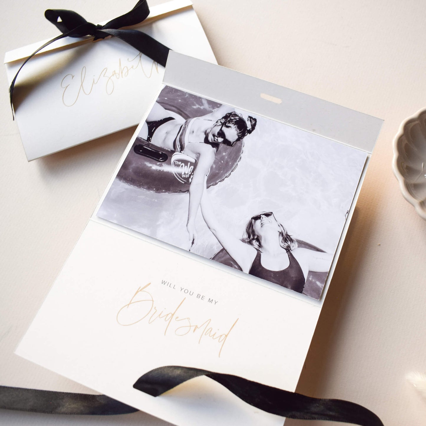 Personalised Bridesmaid Proposal Photo Card