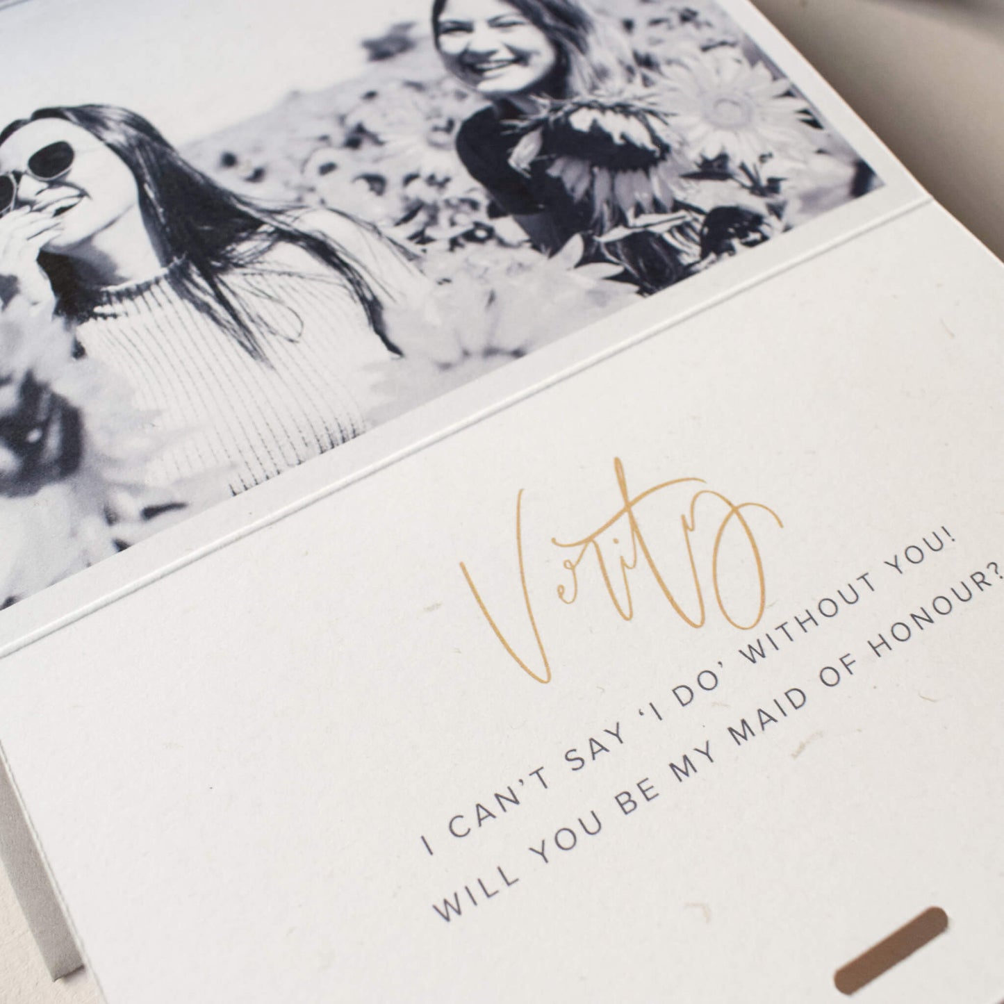 Bridesmaid Proposal Card with Photo