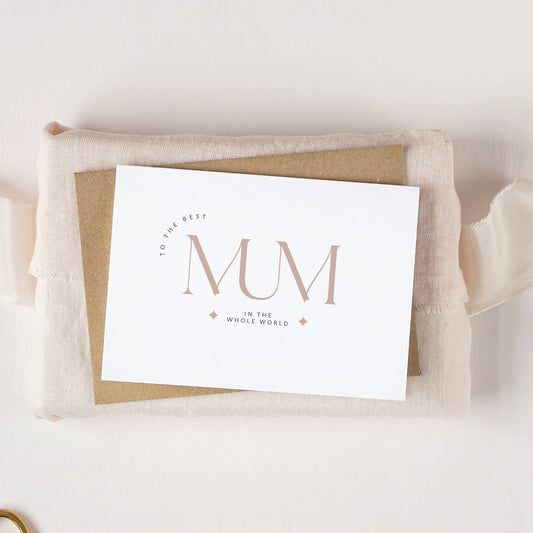The Best Mum Card
