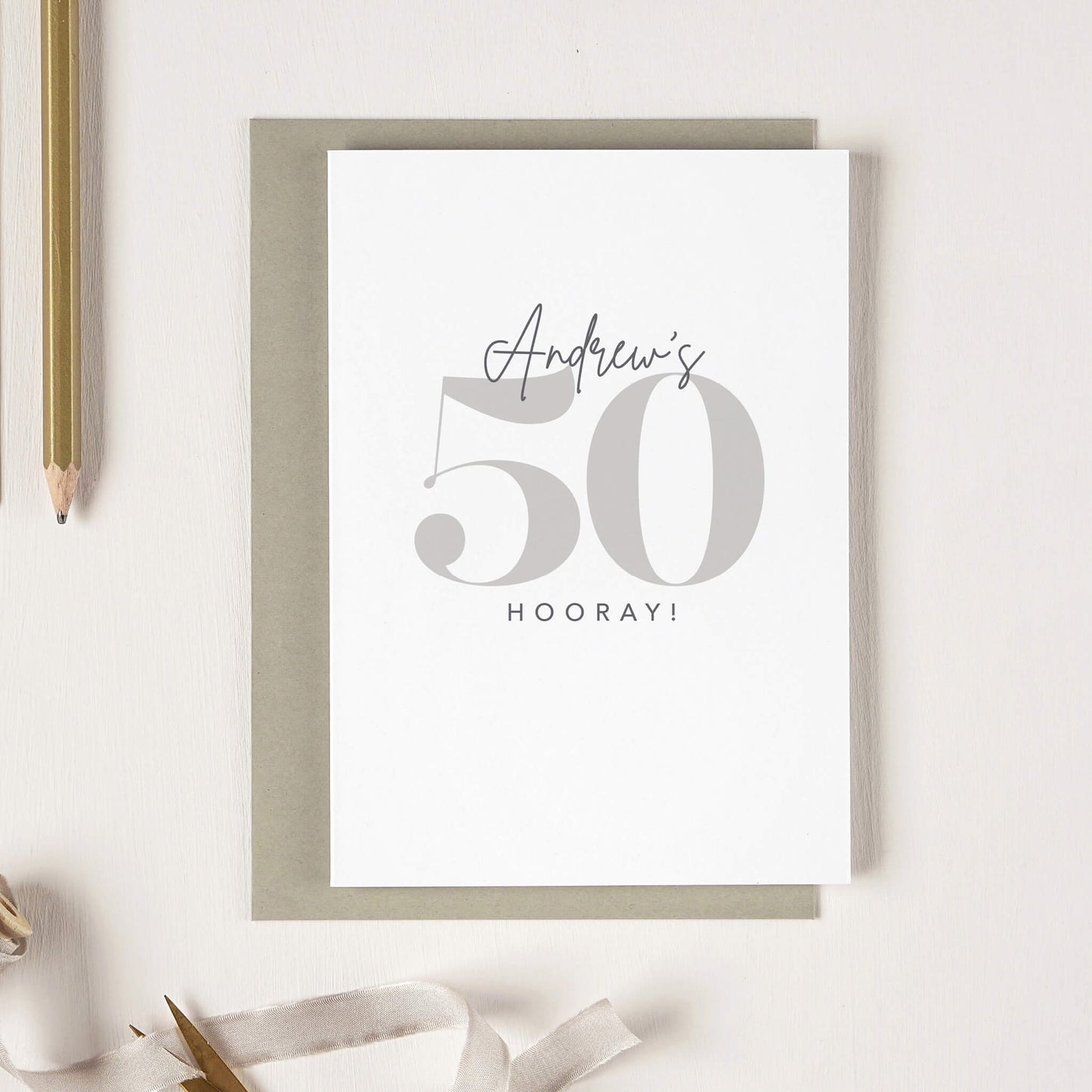 Personalised Birthday Card