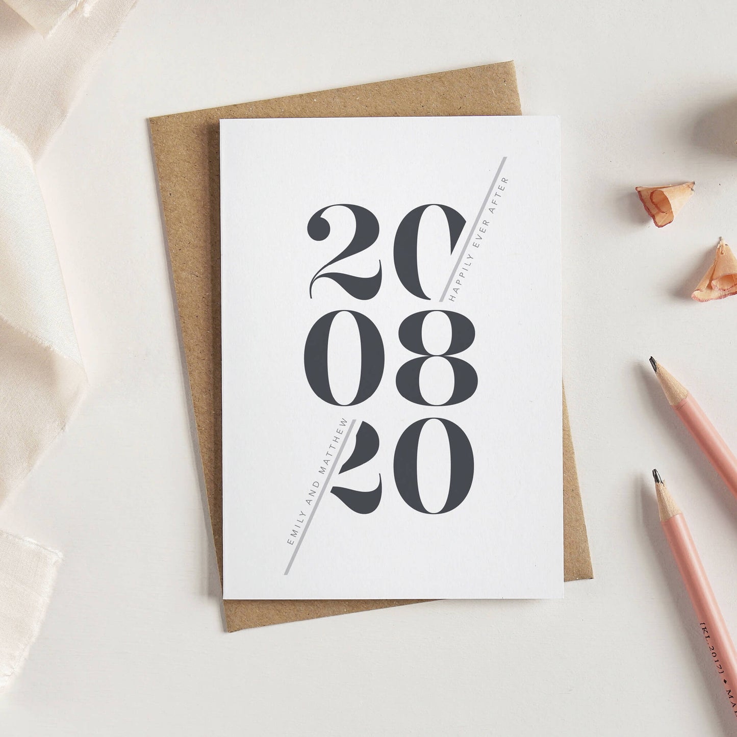 Personalised Date Card