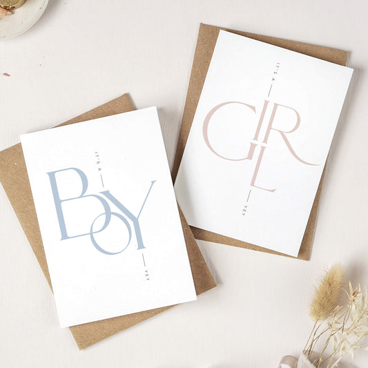 It’s A Boy, It’s A Girl Card