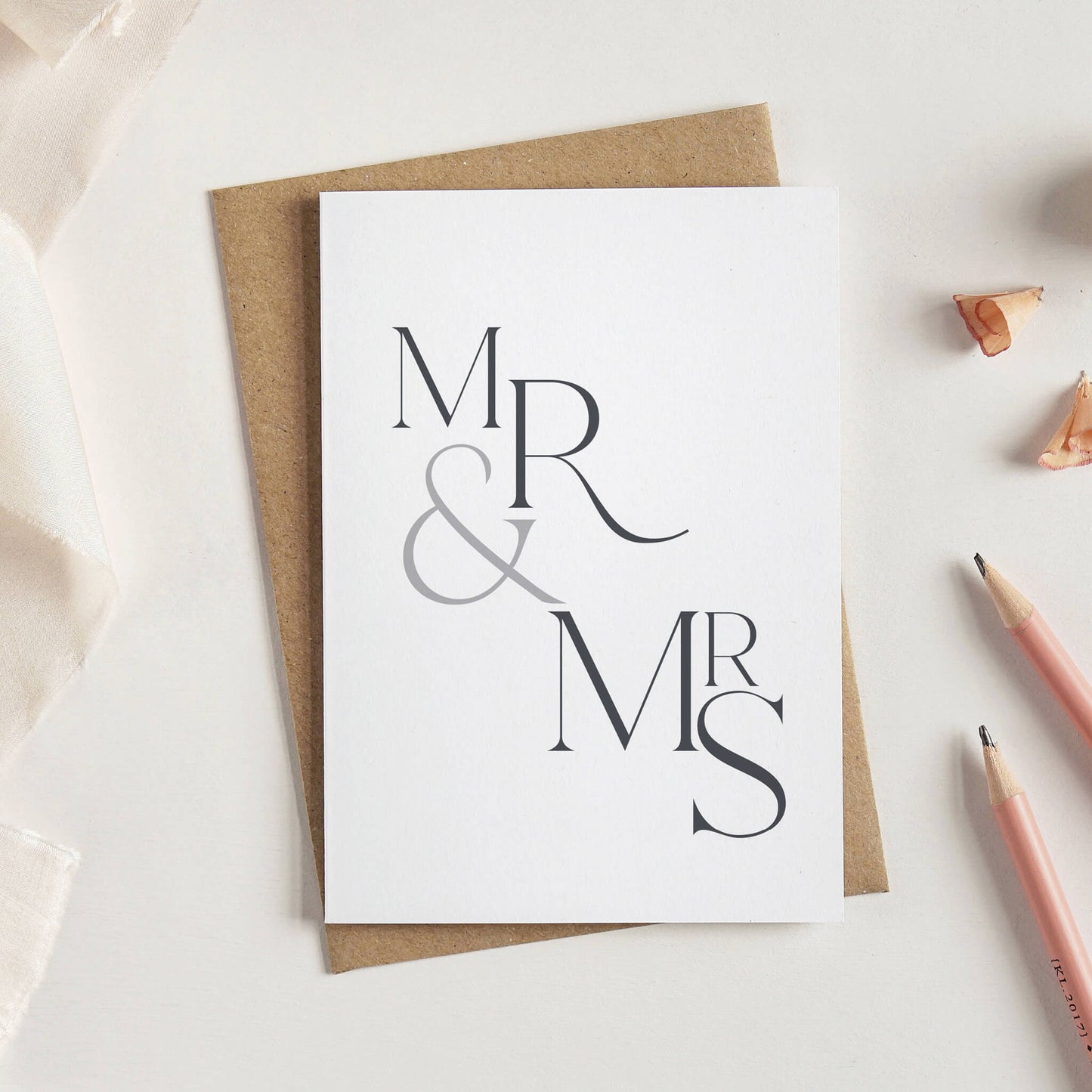 Personalised Mr and Mrs Card