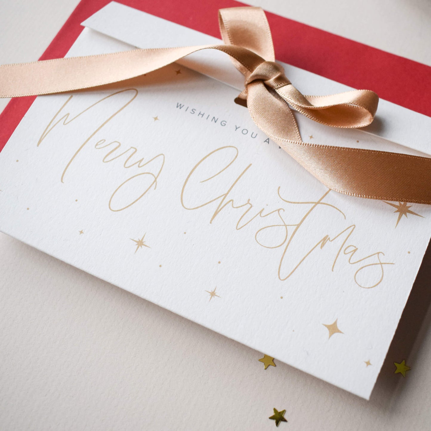 Christmas Pregnancy Announcement Card
