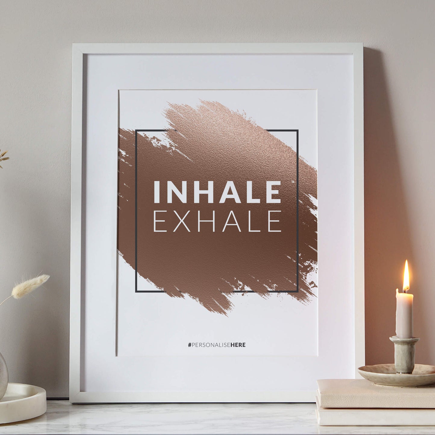 Rose Gold Beauty Print